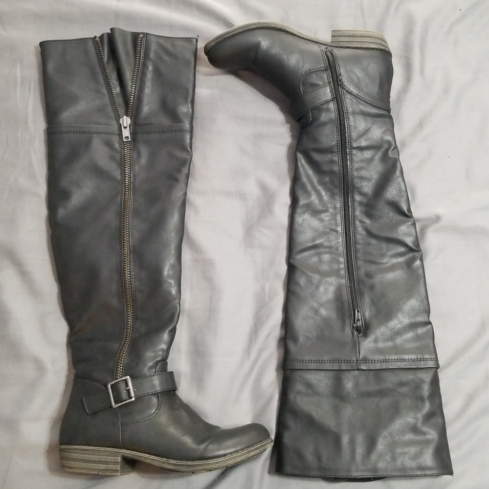 Over the knee boots size 8
